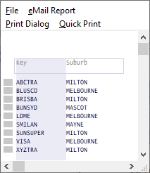 Report Generator Report Definition